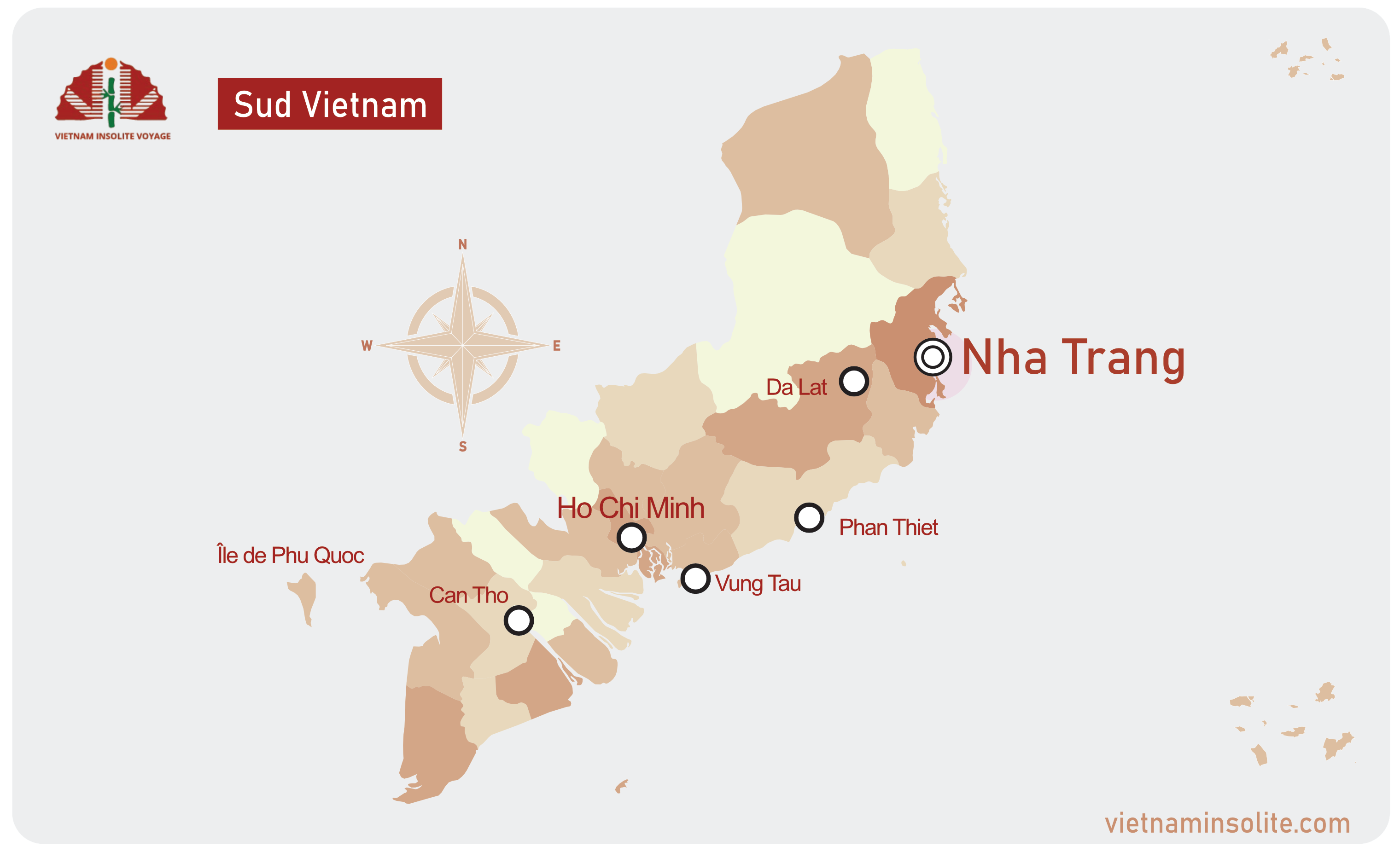 la carte de Nha Trang